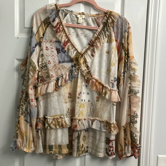 Tiny Ruffled Babydoll Tunic - Picture 3 of 5